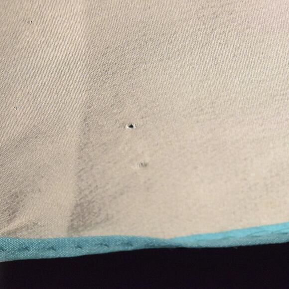 Vtg Evan Picone Designer Scarf Pink Plum Turquoise Strips Semi-Sheer 10"x51.5" - Picture 7 of 8